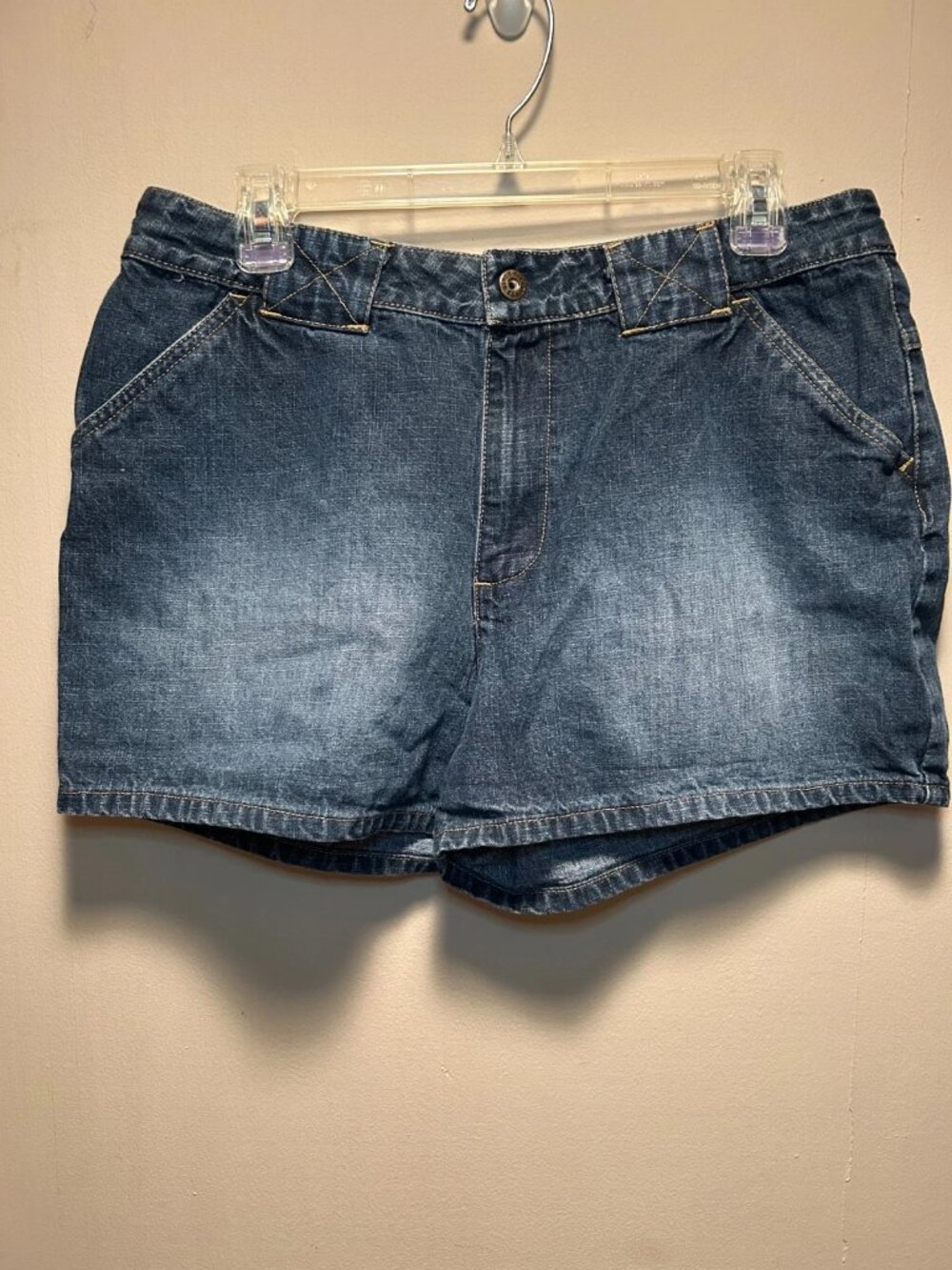 Route 66 Womens Jean Shorts Vintage Size L (14/16)